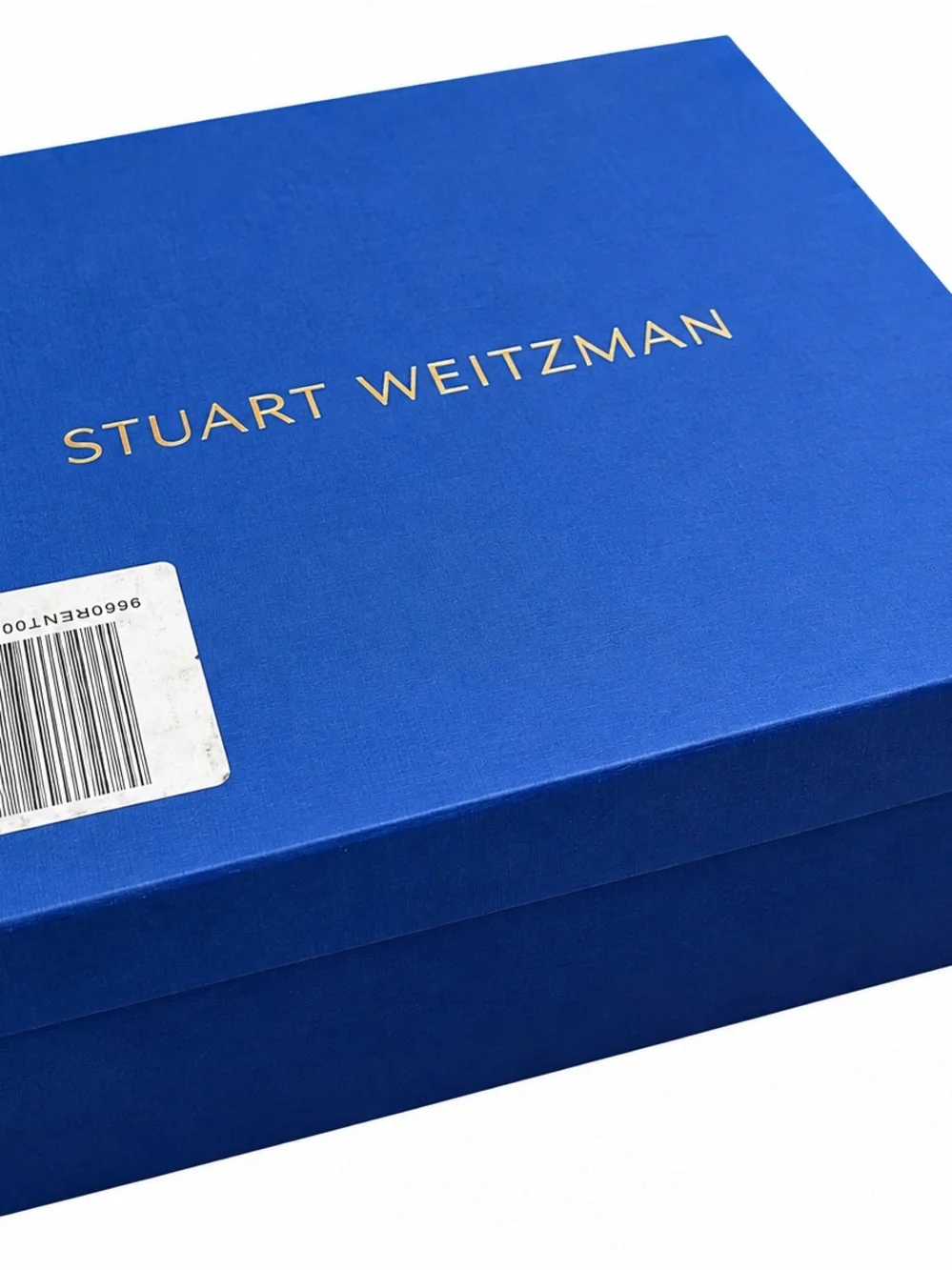 Stuart Weitzman denim textured
